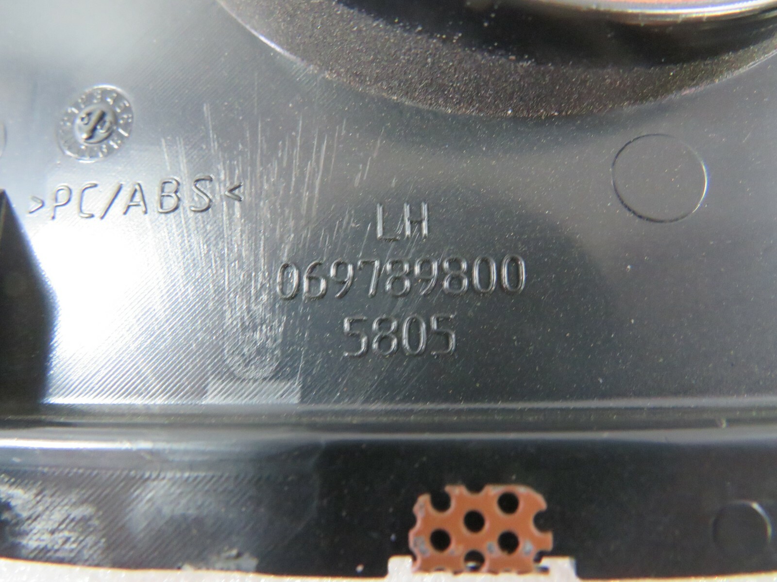 Ferrari California, LH, Left, Rear Speaker Cover, Tan, Used, P/N 69789800