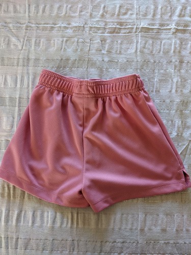 Under Armour Girls Pink Shorts With Logo -Size 6X - Picture 2 of 3