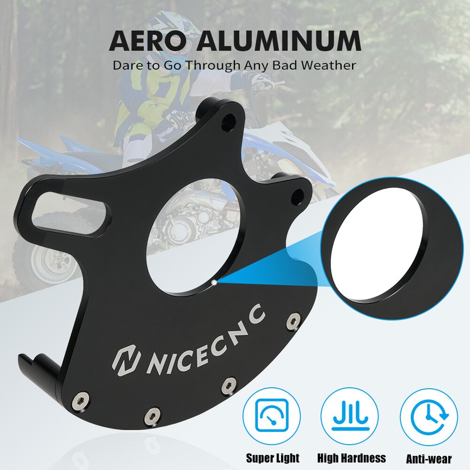 Brake Caliper Bracket Rotor Disc Protector For Yamaha Raptor 700 700R ...