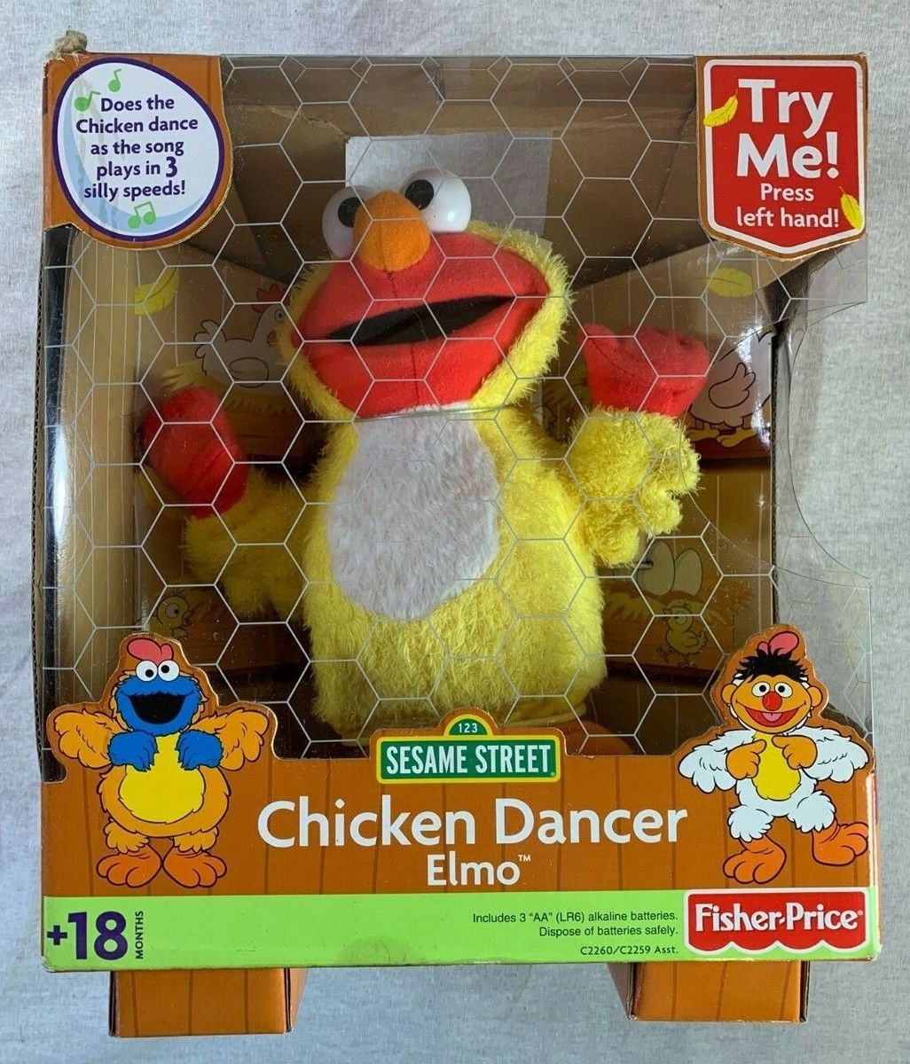 2003 Fisher Price Sesame Street Talking Dancing Chicken Dancer