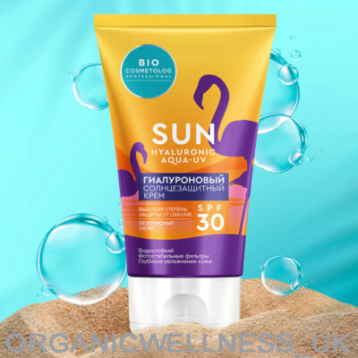 FITOCOSMETIC Hyaluron AQUA-UV LSF30 Sonnencreme wasserfest Gesicht + Körpercreme 150ml