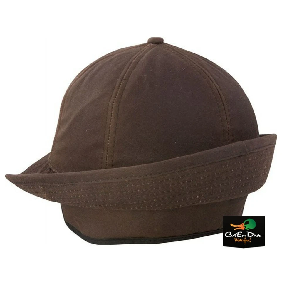 NEW DRAKE WATERFOWL SYSTEMS WAXED COTTON CANVAS JONES HAT - Image 2 of 2