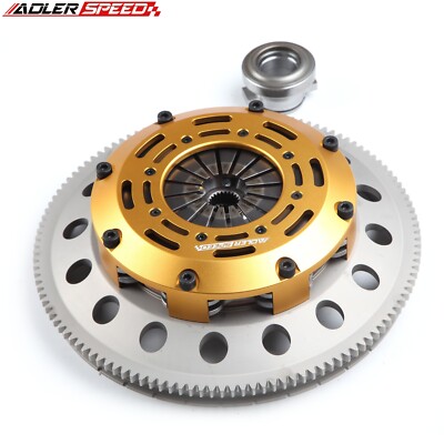 ADLERSPEED Race Clutch Twin Disc Kit For NISSAN 350Z INFINITI G35 VQ35DE Medium
