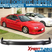Front Bumper Lip Spoiler Fits 98-01 Acura Integra DC2 - Mugen Style PP