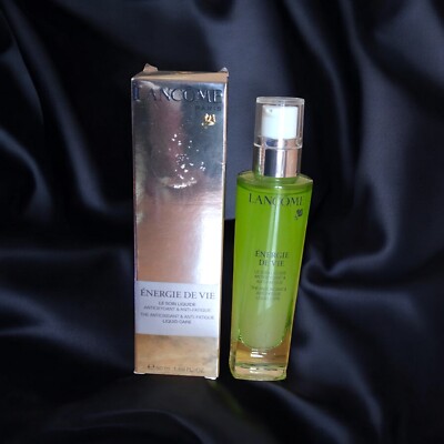 New Lancome Energie De Vie The Antioxidant & Anti-Fatigue Liquid Skin Care 