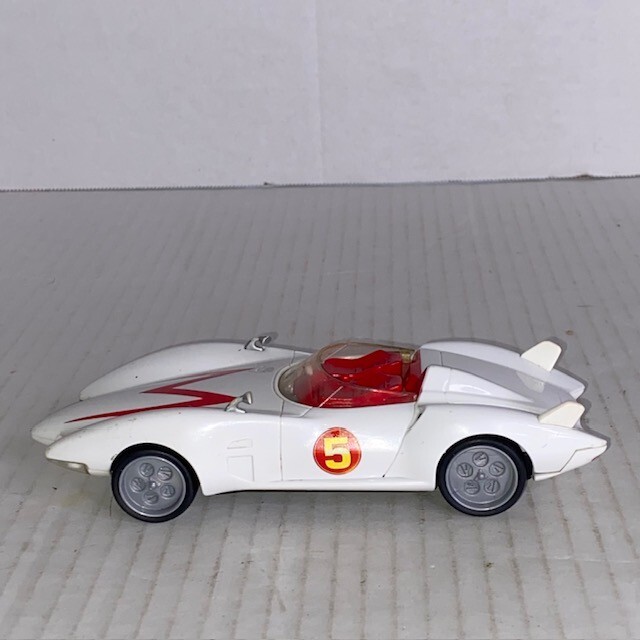 ［激レア］Hot Wheels トイフェア2008 Speed Racer Hot Wheels Speed Racer Mach 5 white. 2008 Toy Fair model