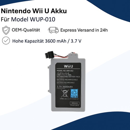 Akku Wii U GamePad Akku