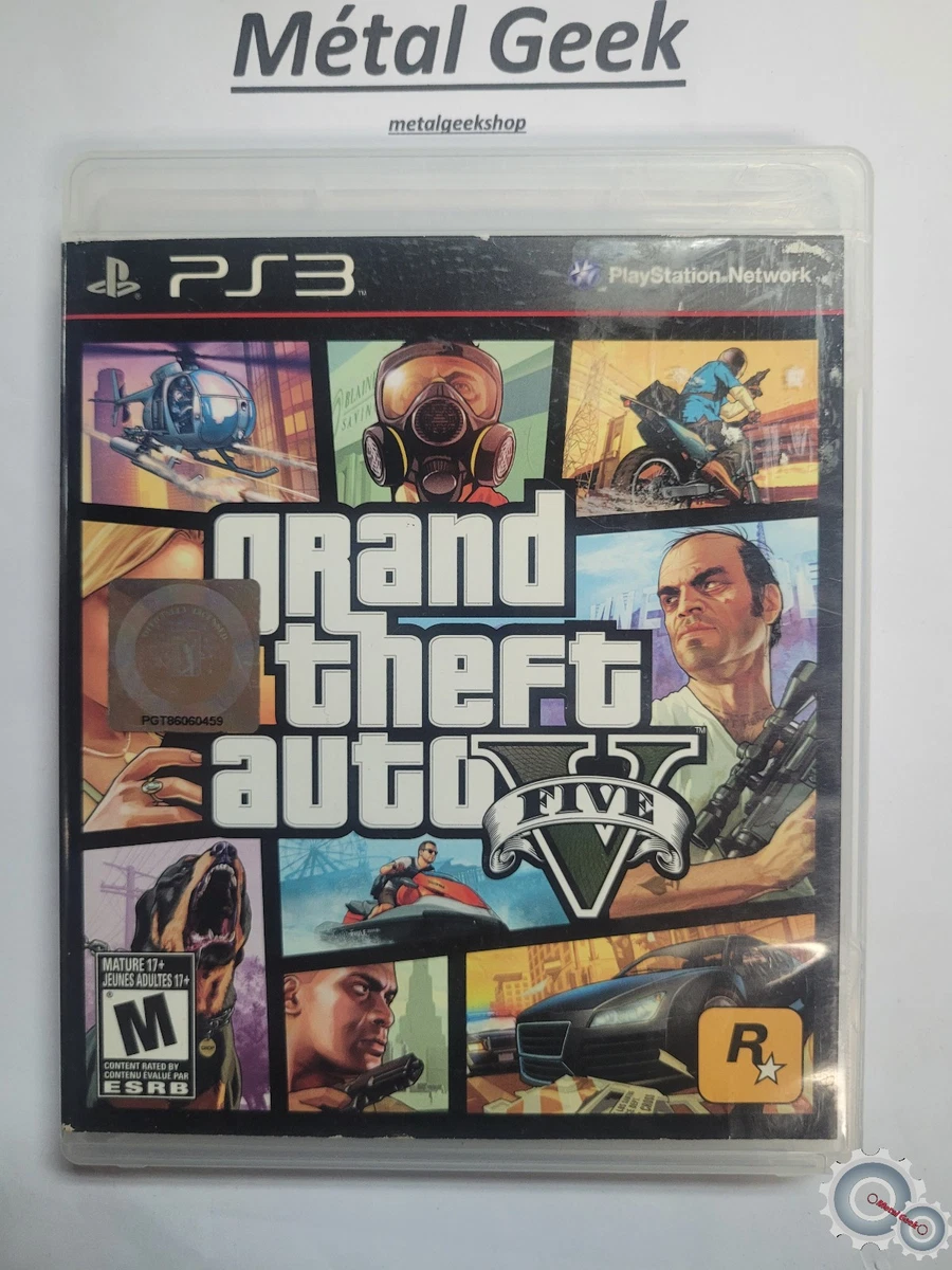 Grand Theft Auto V Sony PlayStation 3 Video Games for sale | eBay