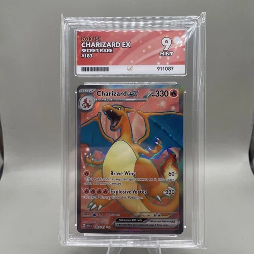 Pokemon Charizard EX 183/165 ACE 9 151