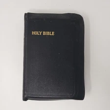 1929 Holy Bible - ASV Illustrated - Pronouncing Nelson - Leather