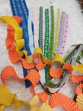 Mixpaket 10 Meter gemischt Borten Webbänder Bordüren Restposten