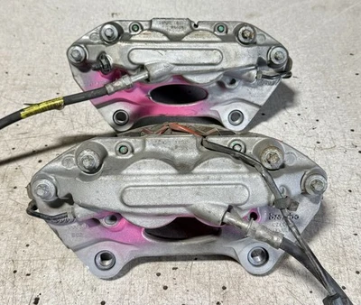 13-17 AUDI Q5 (B8 8R) FRONT LEFT RIGHT BREMBO BRAKE CALIPER SET-2 (345mm ROTOR) - Bild 1 von 4