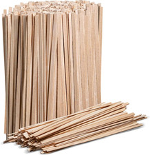 1000 Wooden Coffee Stirrer by - Disposable 5.5 Inches Long Wooden Stir Sticks f