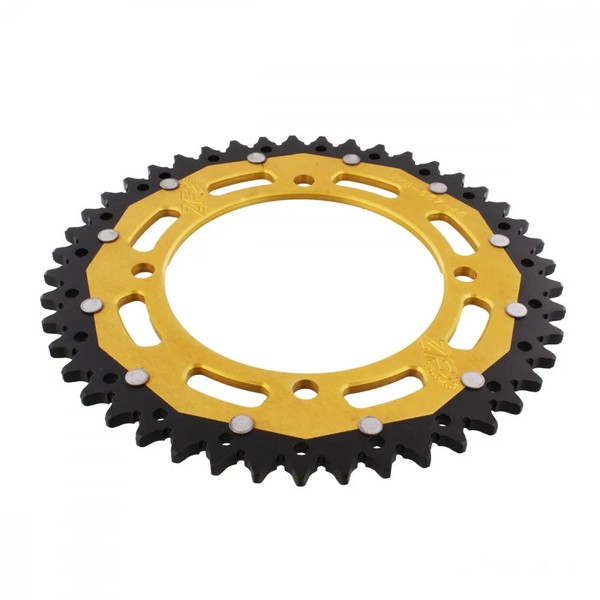 Kettenrad Alu Gold 45-ZäHne 520-Teilung FüR Yamaha Xt 600 Kh Bj. 1991-1995-image