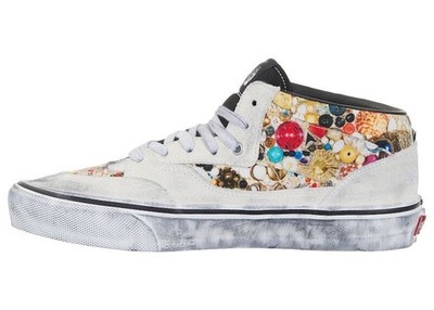 VN00112HNTR Supreme × Mike Kelley × Vans Half Cab ''White'' (26SS Week8)