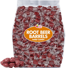 Root Beer Hard Candy - 2 Pounds - Old Fashion Brown Candies Bulk - Classic Root
