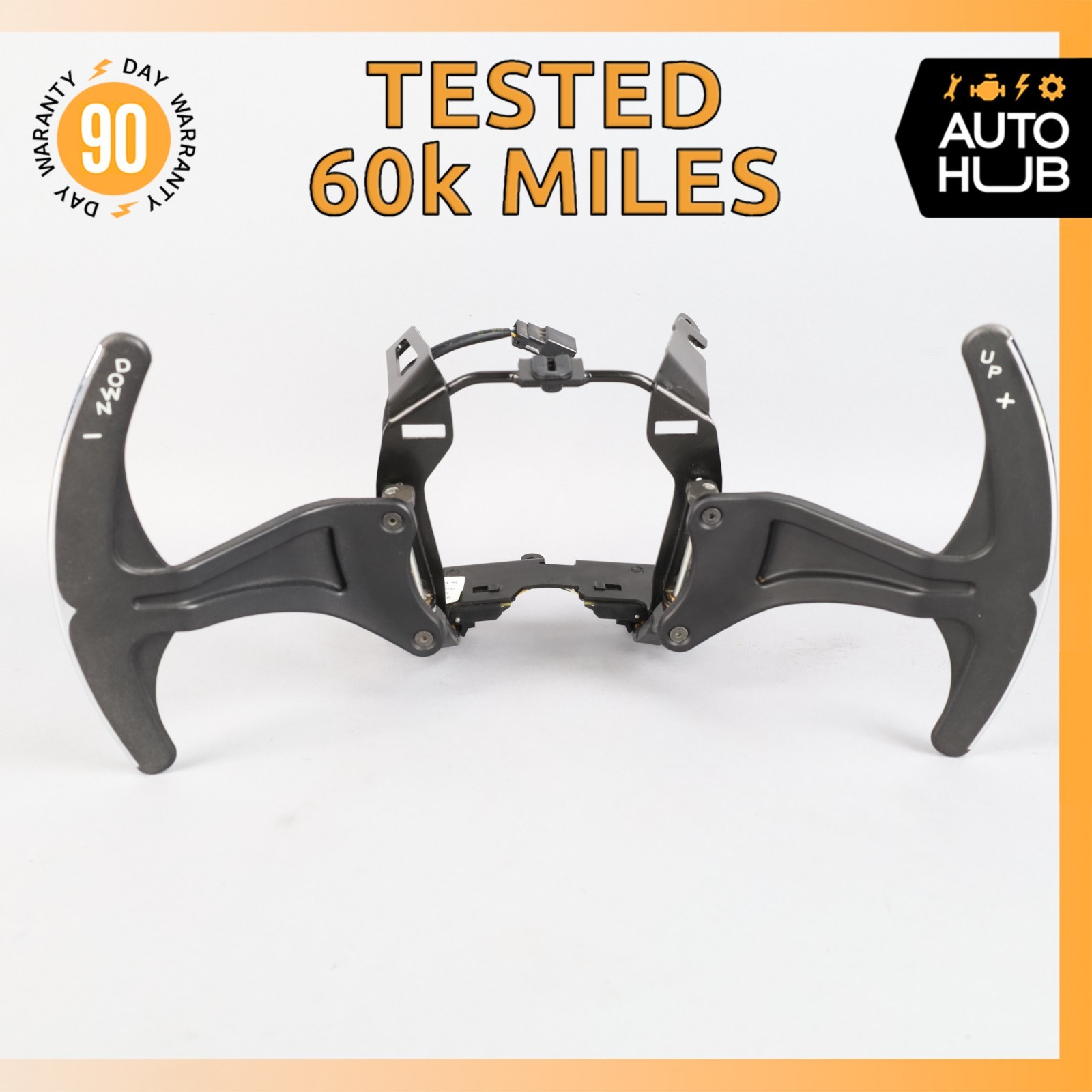 08-19 Maserati GranTurismo M145 Steering Wheel Paddle Shifters Set 261434 OEM