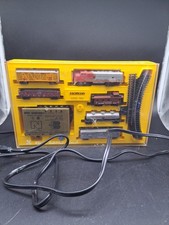 1995 Bachmann F-9 Diesel 4 Car Set W/Power Pack Santa Fe No4306 N Scale Untested