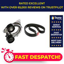 Drive Belt Kit fits BMW 620D G32 2.0D 2020 on Set Gates Top Quality Guaranteed