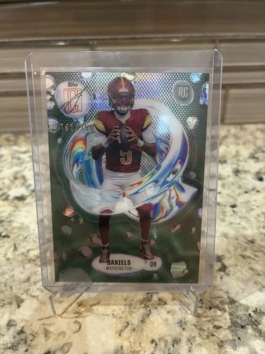 2024 Topps Signature Class Fluidity Jayden Daniels #F2 Green /150 Commanders🔥🔥