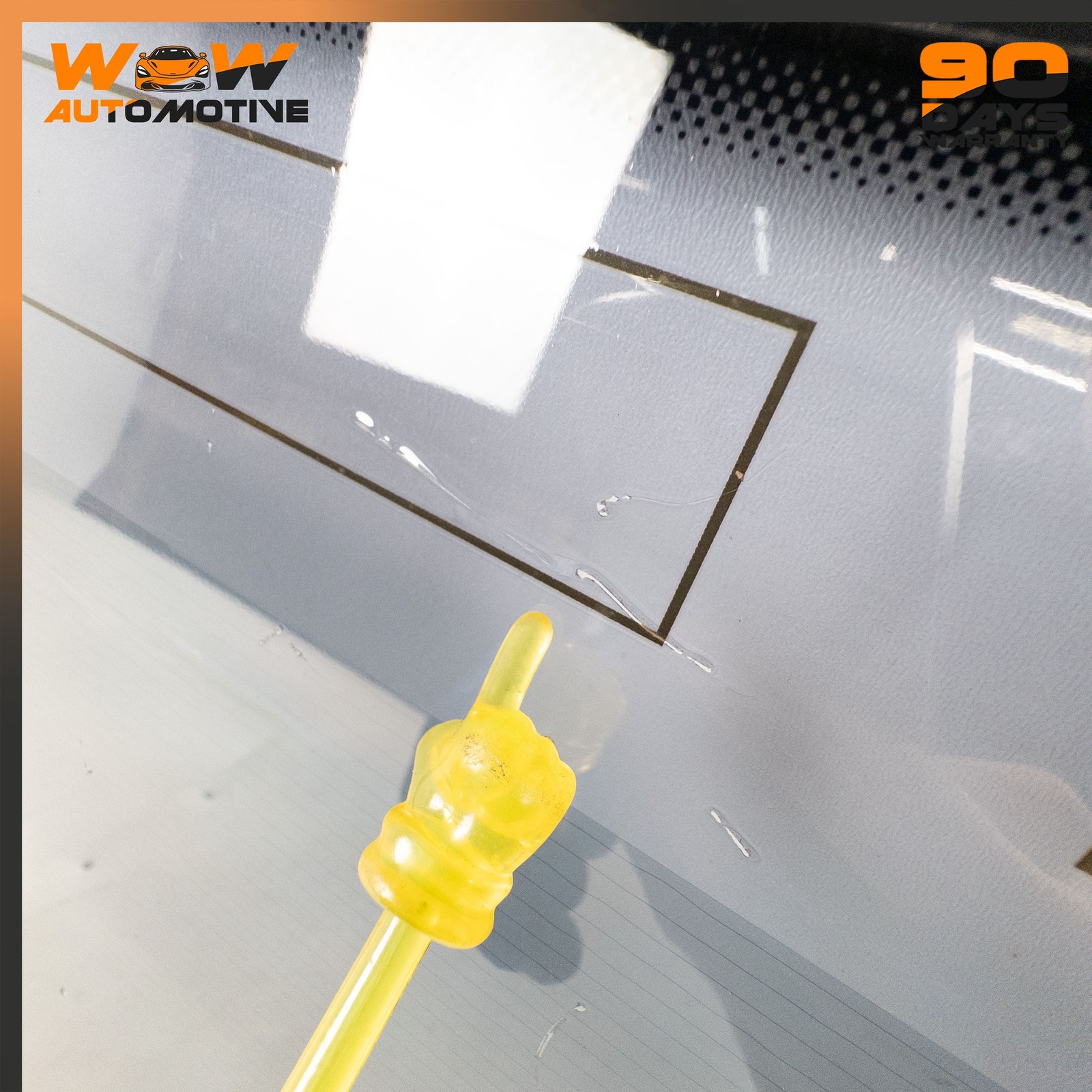 10-17 BENTLEY CONTINENTAL GT COUPE REAR WINDSHIELD INSULATING AUTO GLASS OEM