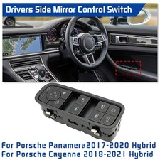 1X O/S Electric Master Window Switch For Porsche Panamera 2017-20 Cayenne 18-21
