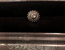 Maya Jewelry Thrive Press-fit End Threadless White Gold Cz Diamond