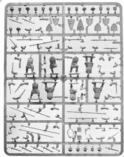 MEDIEVAL FOOT SERGEANTS SPRUES - VICTRIX - OLDHAMMER