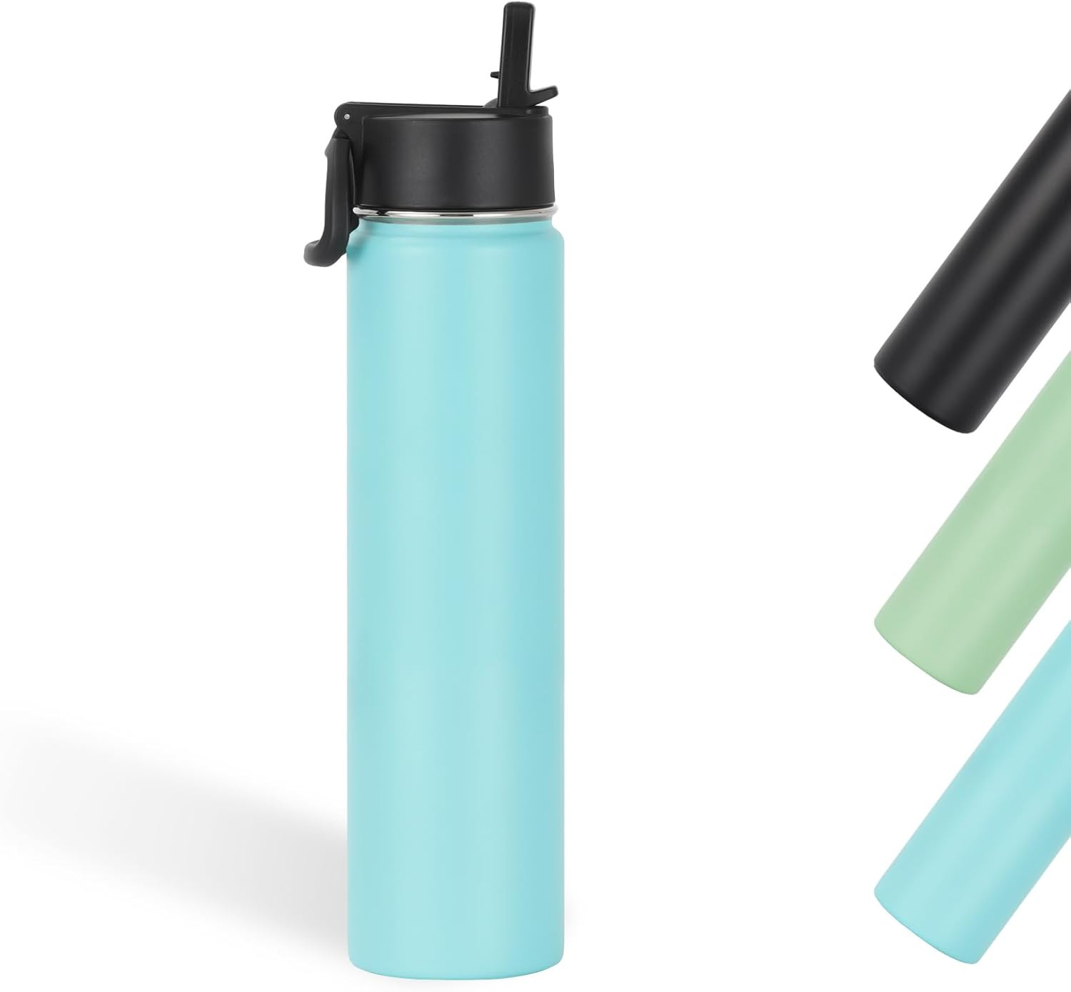 Sports Stainless Steel Water Bottle 25Oz with Handle Insulated Stainless Steel W — image 8