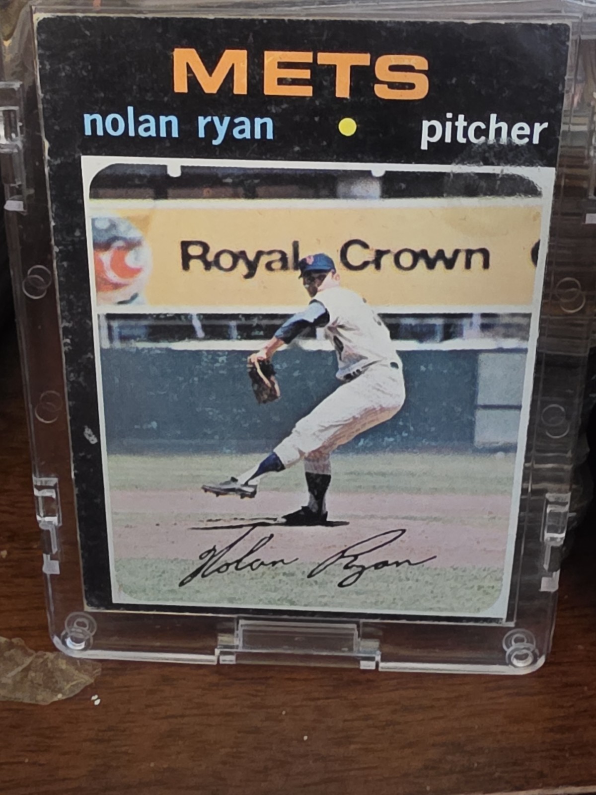 1971 Topps - Nolan Ryan #513 (VG Condition) Minor Hairline Crease On Bottom