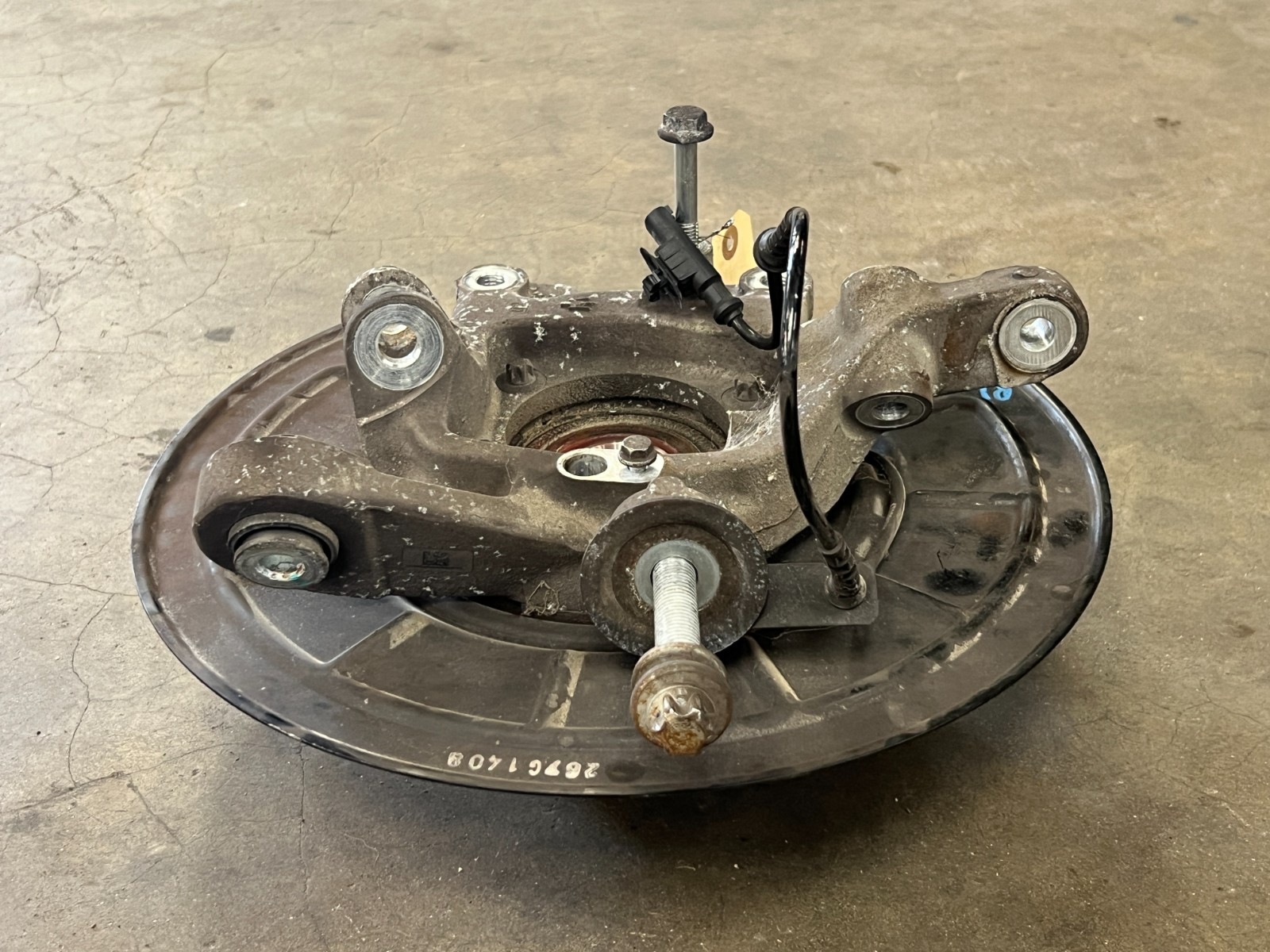 ⭐2014-2017 MASERATI QUATTROPORTE AWD REAR LEFT SPINDLE KNUCKLE HUB OEM LOT2638
