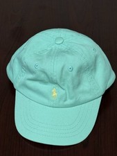 Polo Ralph Lauren Green Kids Youth Big Pony Baseball Cap Hat, 12M-24M SHIPS FREE