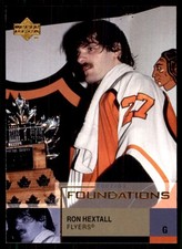 2002-03 Upper Deck Foundations Ron Hextall Philadelphia Flyers #74