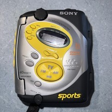 VTG Sony WM-FS421 Sports Walkman Radio Cassette Tape Playe