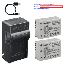 Kastar NB-7L Battery AC USB-C Charger for Canon PowerShot SX30 IS SX30IS