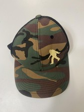 Bigfoot Hat Cap Snap Back Camo Camouflage Mesh Trucker Outdoor Hiking Mens
