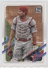 2021 Topps Image Variation SP (Wearing Catcher's Gear) JT Realmuto #611 0q5