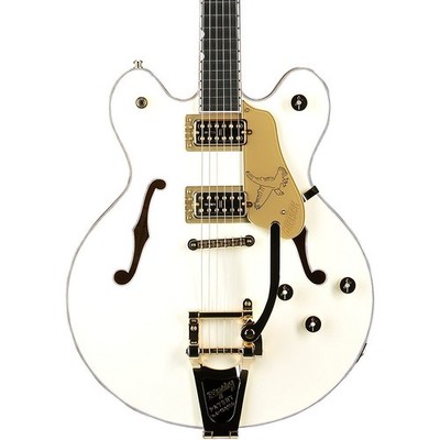 Gretsch Falcon Center Block LTD DC StringThru Bigsby Guitar Vintage White