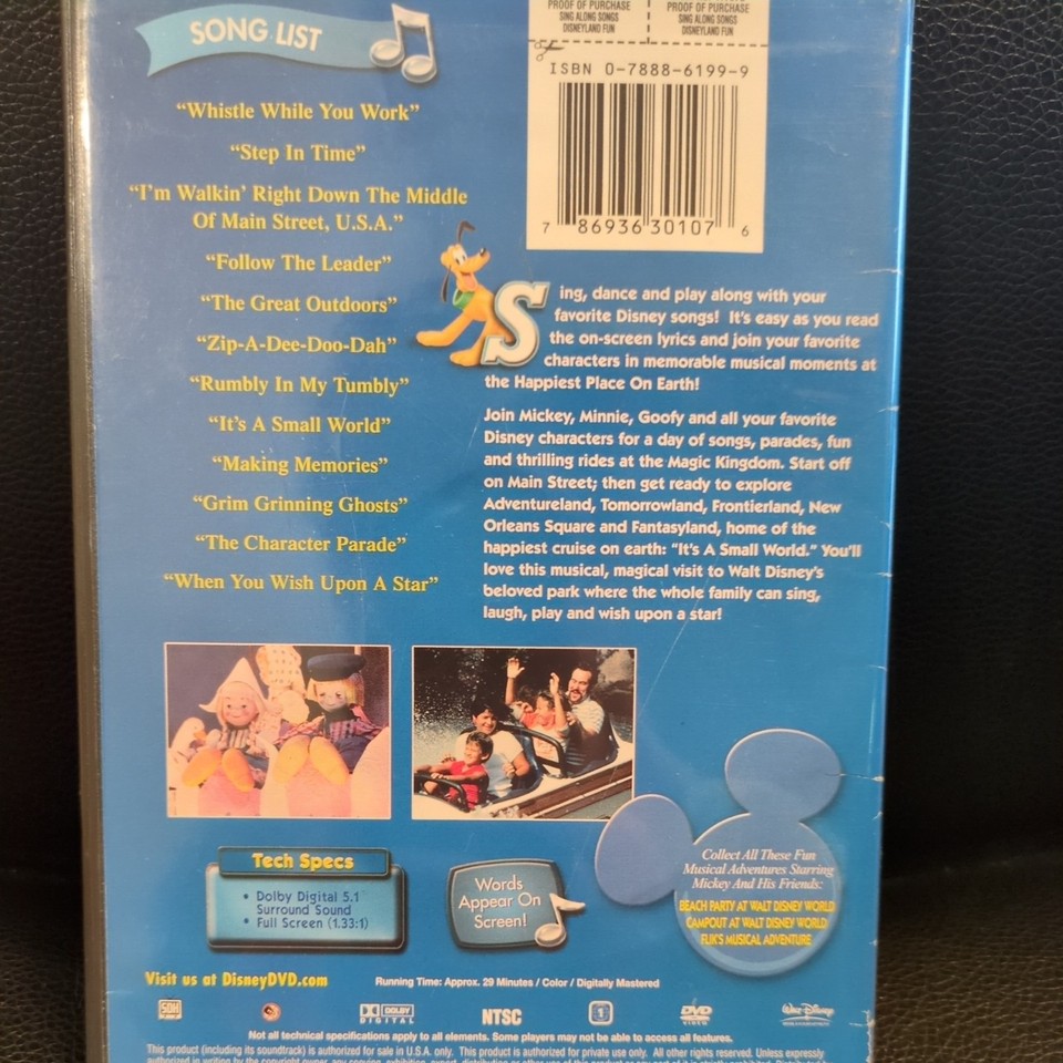 Sing Along Songs: Disneyland Fun - It's A Small World (DVD, 2005 ...