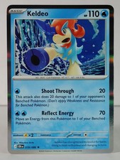 Keldeo  - rare - ME: Chaos Rising #019 - POKEMON - NM - E