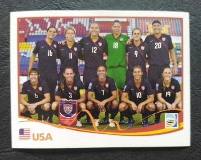 Panini Sticker 179 Team USA FIFA Women's World Cup 2011 Germany