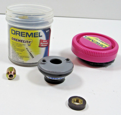 RARE DREMELITE DREMEL #677 LIGHT ATTACHMENT TOOLS FOR 275 285 395 398 760 #P45