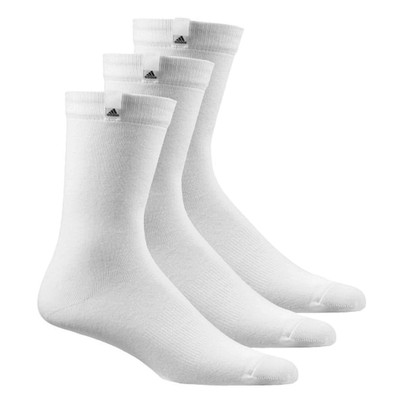 Adidas PER LA CREW T3P Weiß Socks Herren Damen Jungen Mädchen Socken Gr.47-50 