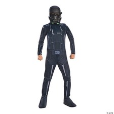 Star Wars Trooper TIE FIGHTER PILOT Costume Outfit Size 8-10 JUMPSUIT ONLY Read