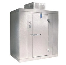 Nor-Lake KLB74612-C 6'x12' Indoor Walk In Cooler With No Floor - 7'4" Height