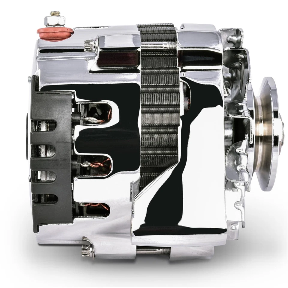 Proform 66430.16C CS130 Alternator, 160 AMP Chrome Finish, 1-Wire - Image 2 of 4