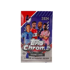 2024 Topps Chrome MLS Major League Soccer Hobby Box