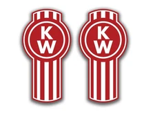2x Kenworth Logo Die Cut Laminated Vinyl Decal Sticker Choose Sizes trucks