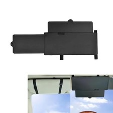 1 PC Car 12.2" x 5.9" Sun Visor Extender, Retractable Anti-Glare Visor for