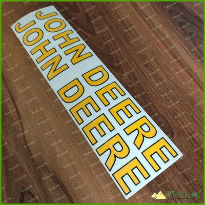 Very Nice High Cast Laminated Vinyl Decals Stickers Logo Letters fits John Deere